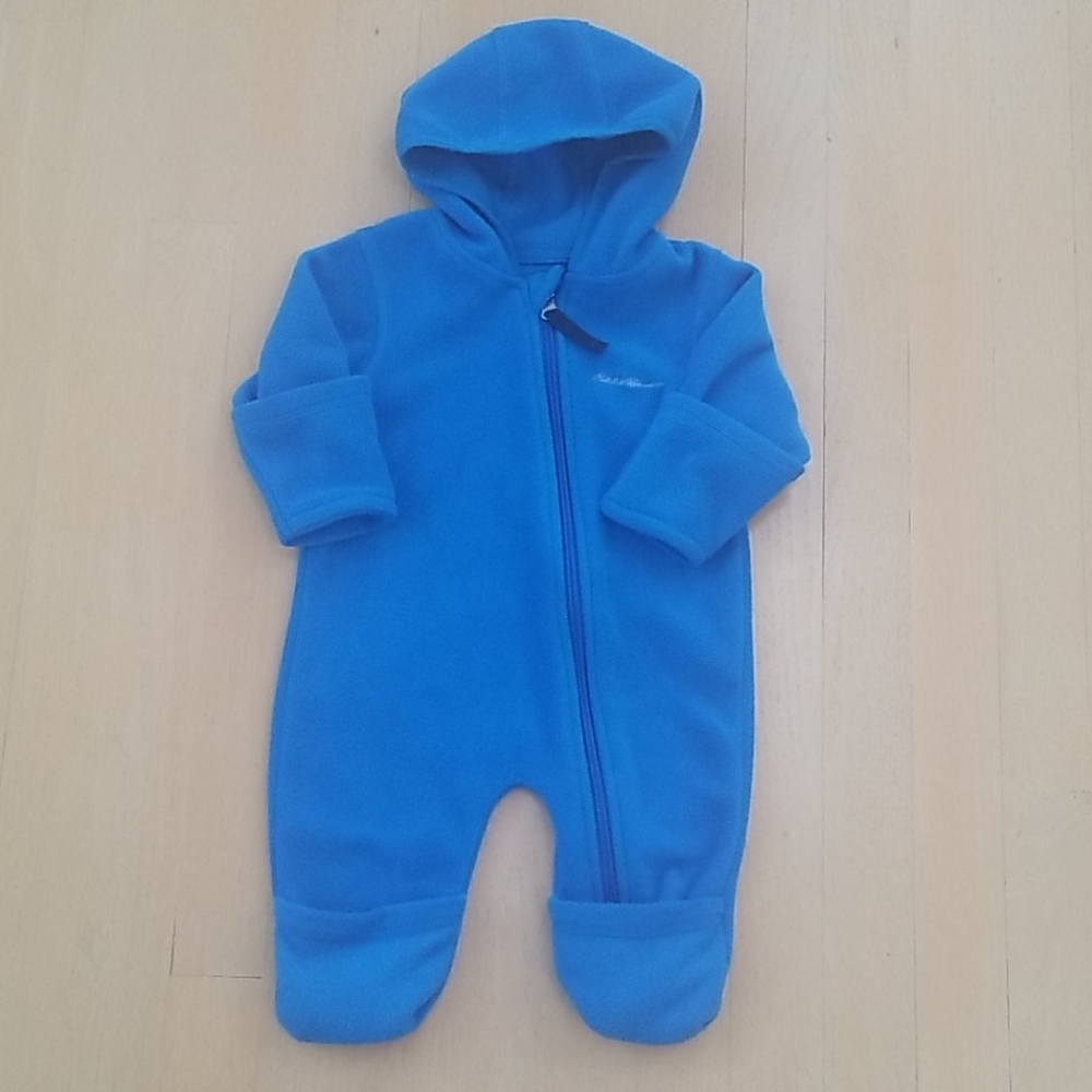 Eddie Bauer Blue Fleece Bunting